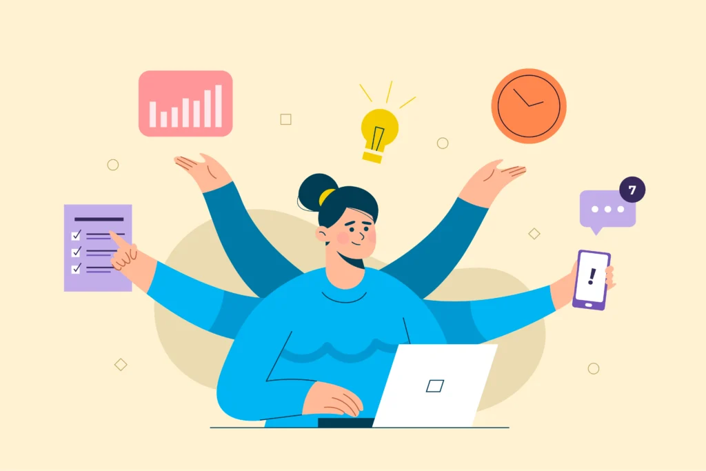 Juggling multiple things